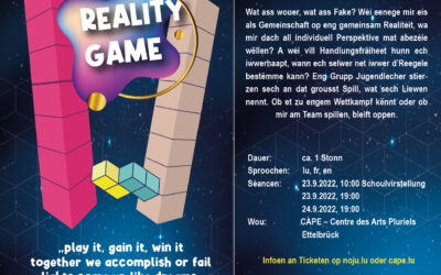 Theaterprojet « Reality Game » – Nordstad Jugend
