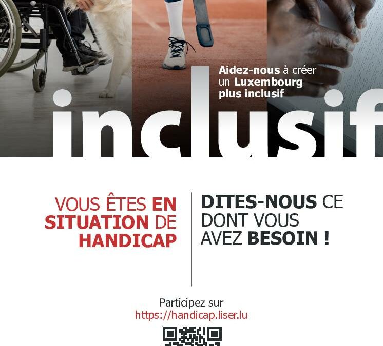 Enquête sur les besoins des personnes en situation de handicap au Luxembourg