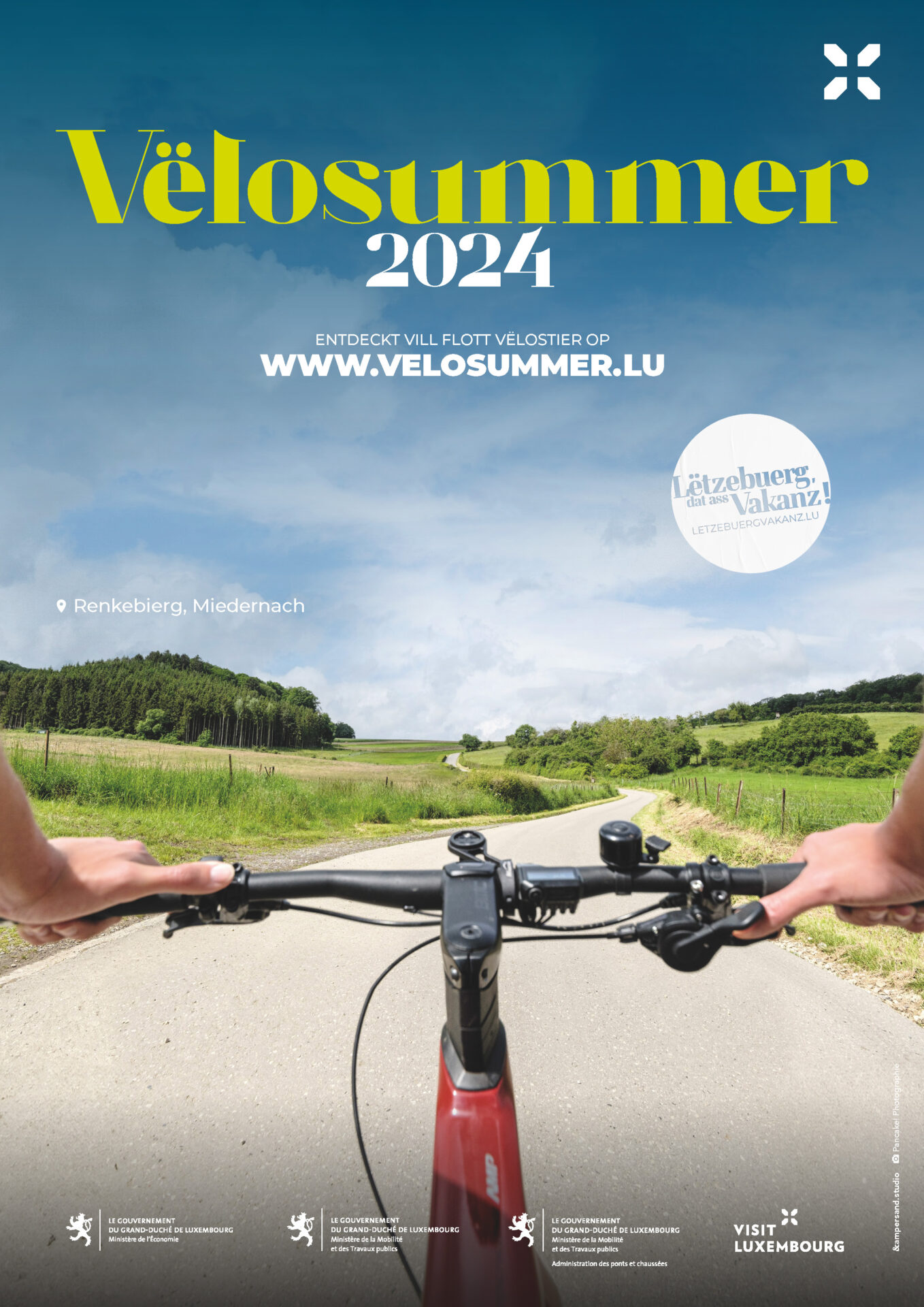 Vëlosummer 2024 vum 27.07. - 25.08.2024