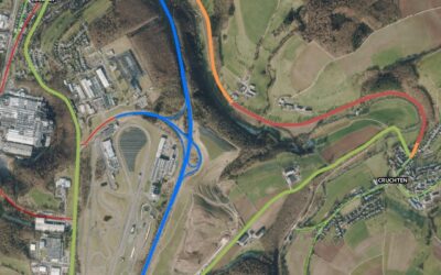 Strooss tëscht Kruuchten a Colmer-Bierg gespaart